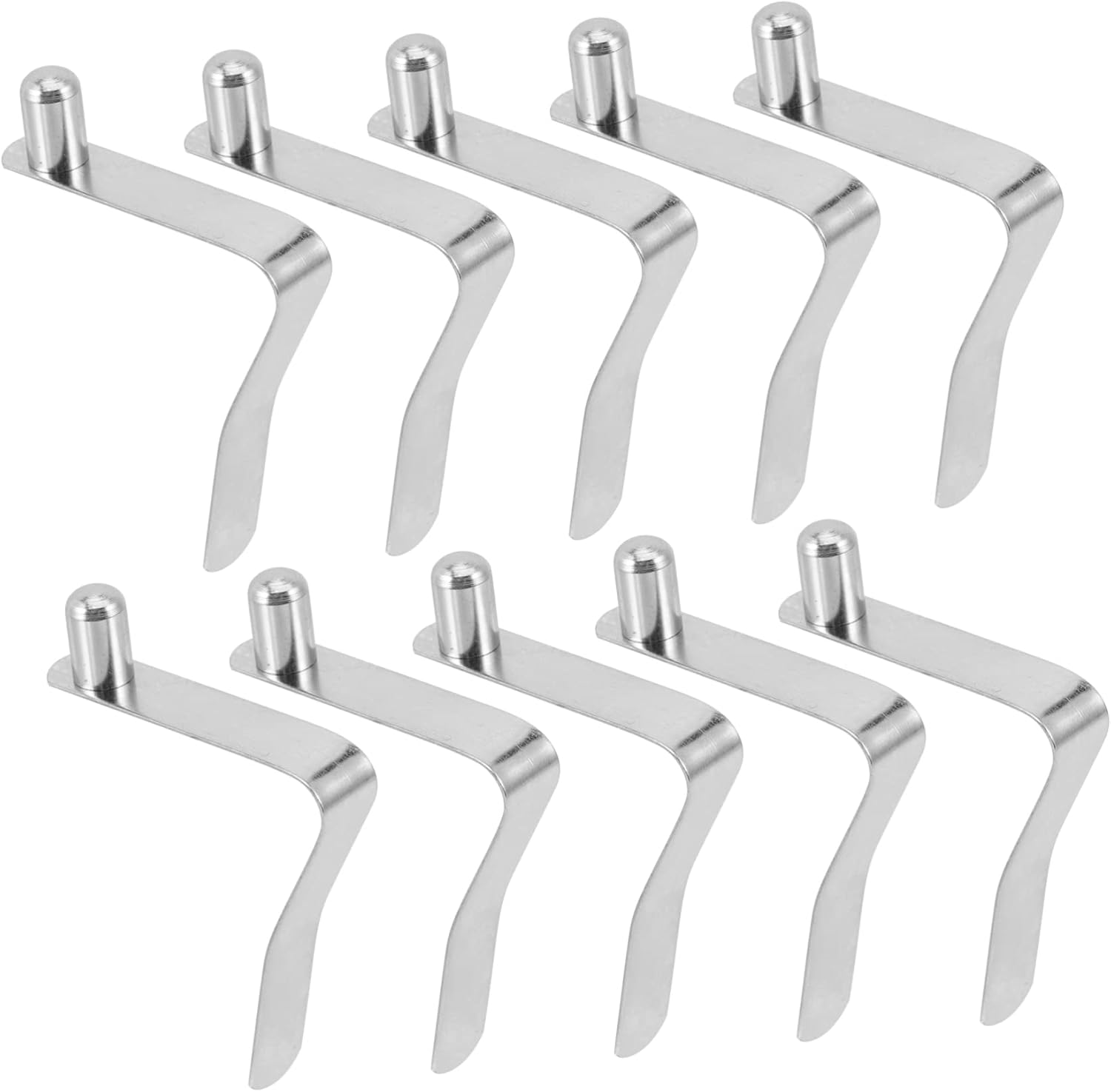 Mipcase Tent Buckle Barbell Tent Pole C Clips Clamps Float Tube Clips Snaps Shrapnel Carabiner Accessoire De