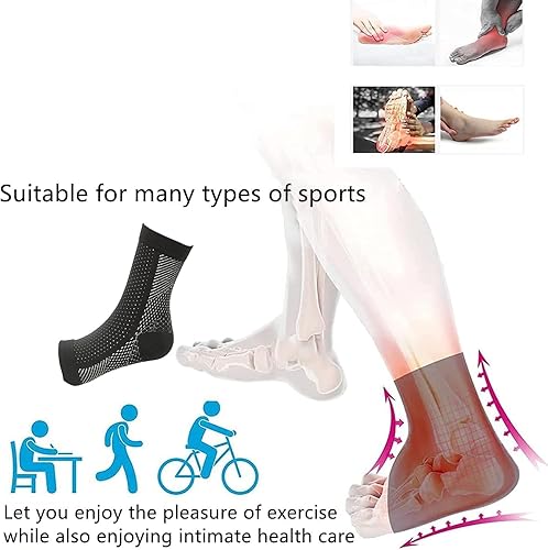 Miniatura 5 de REATIFUL Stunor - Calcetines de neuropatía, calcetines de neuropatía, calcetines de alivio para aliviar el dolor neuropatía, calcetines de