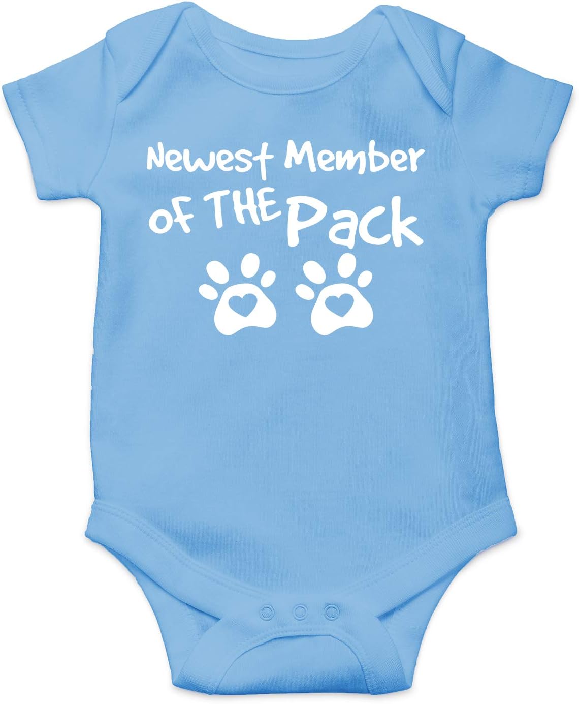 Newest Member of The Pack - Funny Baby Essentials Bodysuit - Newborn Girl Outfits Baby Romper