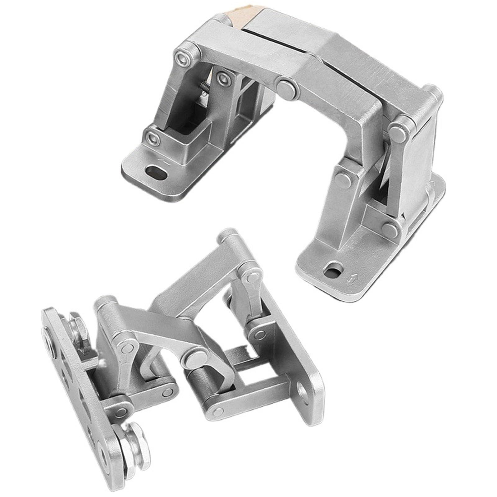 Kdhcvkz No1 1Pcs 165 Degrees Invisible Door Hinge Stainless Steel Hinge(No1)