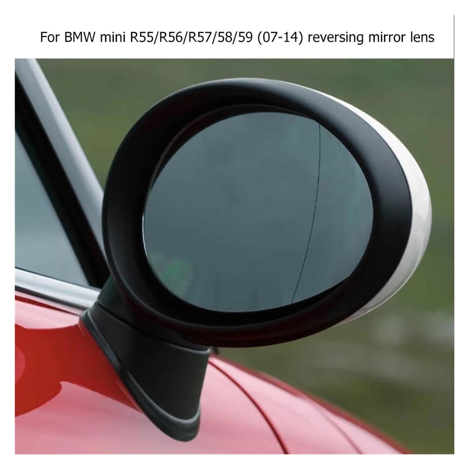 Rétroviseur Gauche Chauffant Pour Mini Countryman R55 R56 R57 R58 R59 R60 R61 (2007-2016) - Verre Chauffant, Côté Conducteur