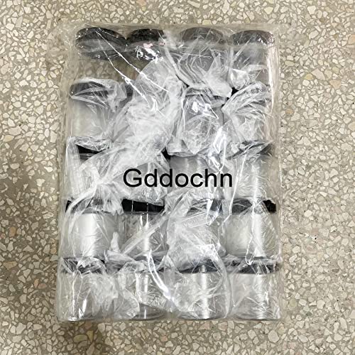 Gddochn 20 Pcs 2Oz Plastic Round Storage Jar,Clear Empty Container Jars,Plastic Slime Container With Lids For Candy,Honey Storage,Beads,Dried Fruit,Cosmetic Cream,Diy Craft #TOP6