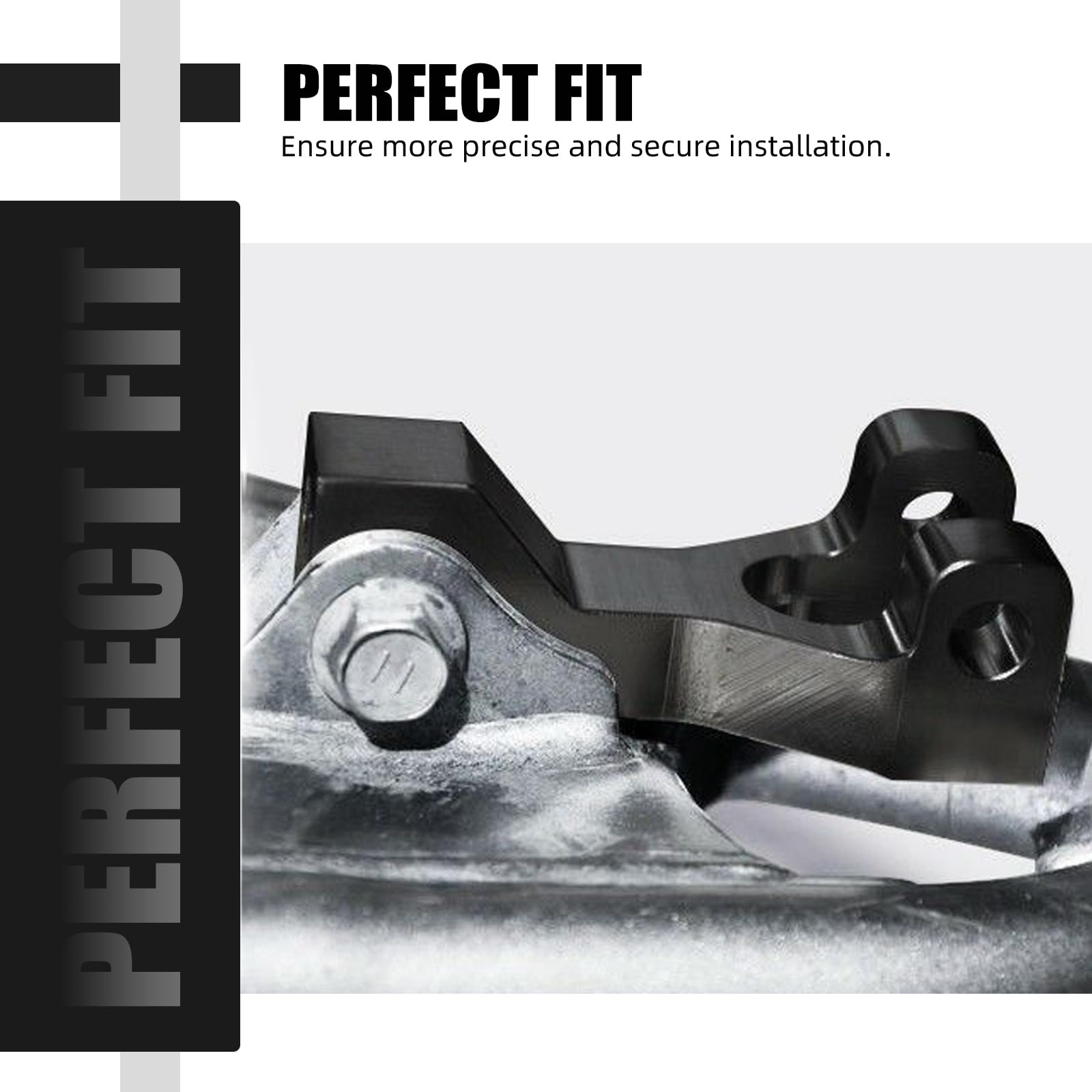 NICECNC ATV Kit d'abaissement avant de 8,9 cm, compatible avec Yamaha Raptor 660R 700, YFZ 450, Blaster 200, Banshee 350 YFZ350 87-08, Warrior 350 87-04, compatible avec Honda TRX400EX TRX450R