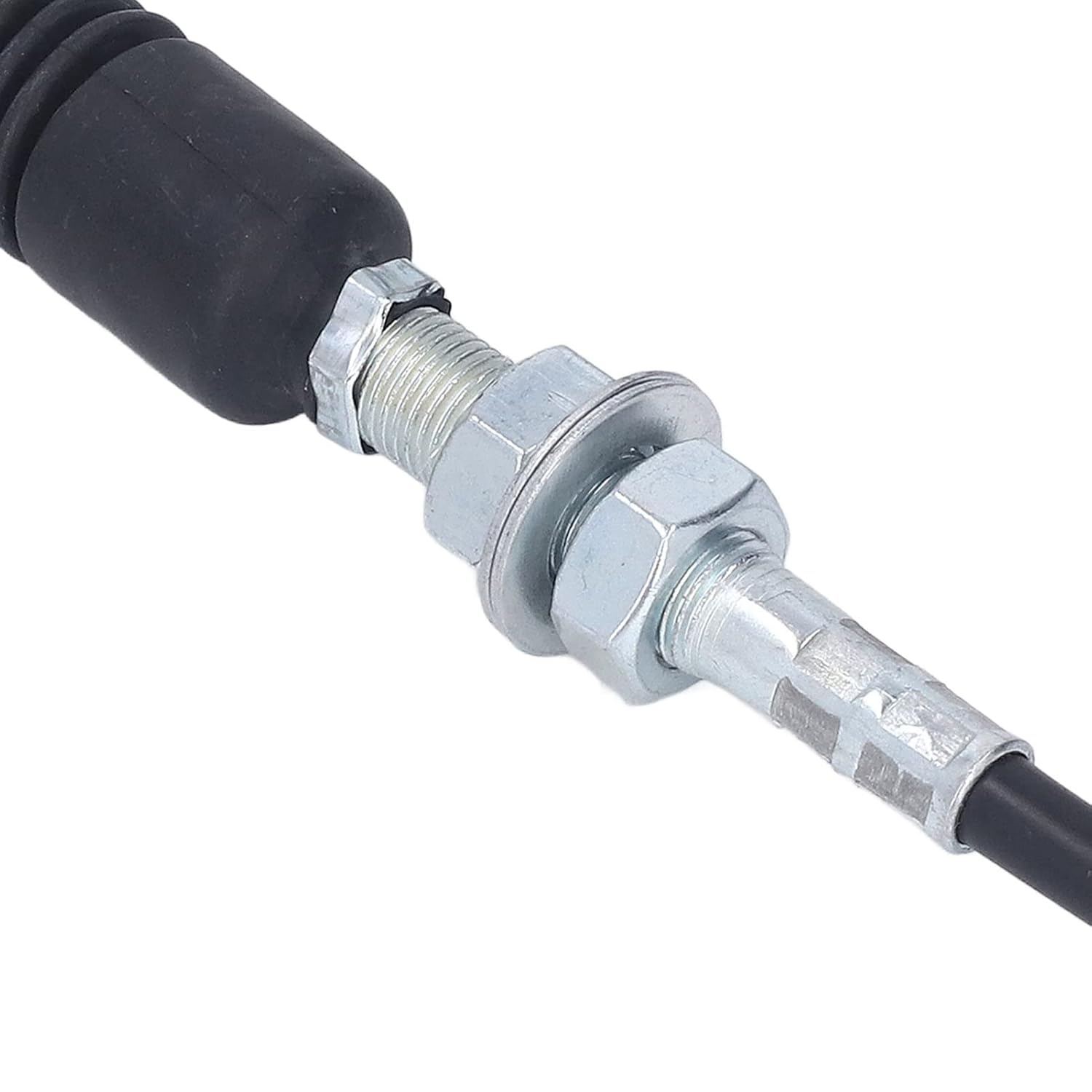 Excavator Throttle Motor Control Cable, PU Sheath Stainless Steel Excavator Throttle Cable, Motor Cable Replacement for Excavator Accessories