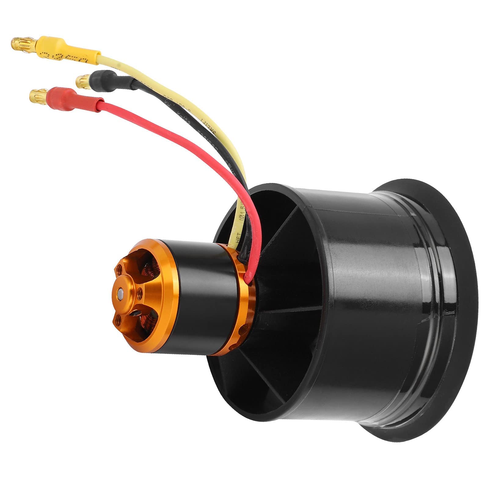 Ventola Intubata, 50mm EDF 12 Pale, Motore Brushless QF2611-5000KV, 3-4S, Alta Efficienza, Basso Rumore, Lunga Durata, per Modelli Aereo RC, Drone, e Volo a Motore, per Amatori e Piloti RC