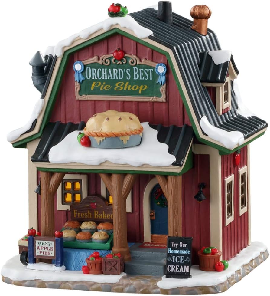 Lemax 05686 Orchard's Best Pie Shop Village Building