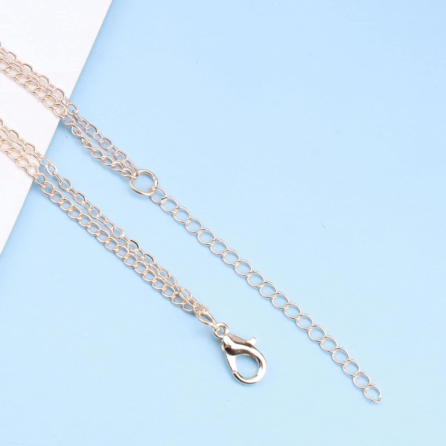 Andelaisi Boho Coin Pendant Necklace Gold Disc Chain Necklace Vintage Sequins Necklace Layered Tube Bar Choker Necklace Jewelry for Women - Image 6