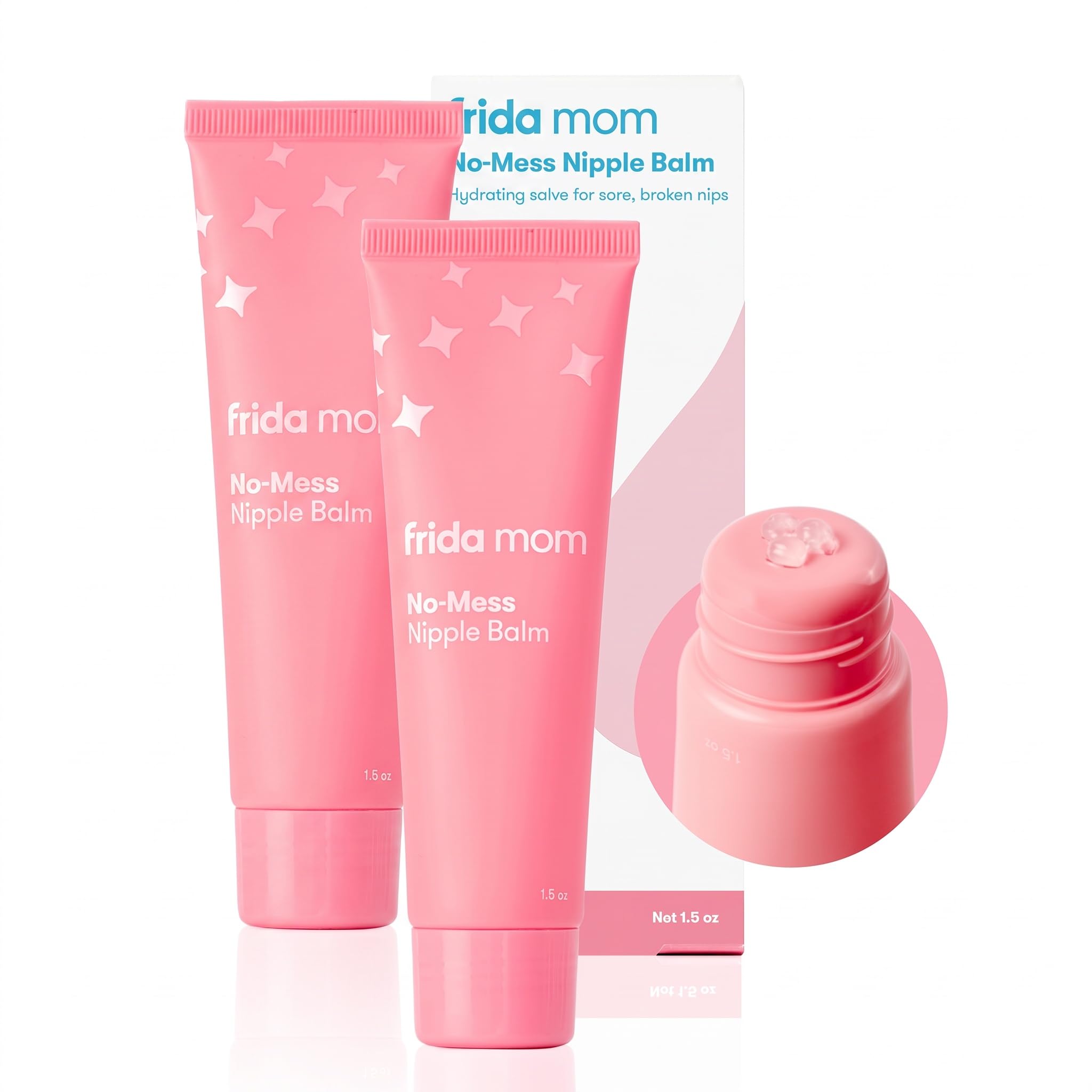 Amazon.com: Frida Mom Nipple Cream, No-Mess Nipple Balm