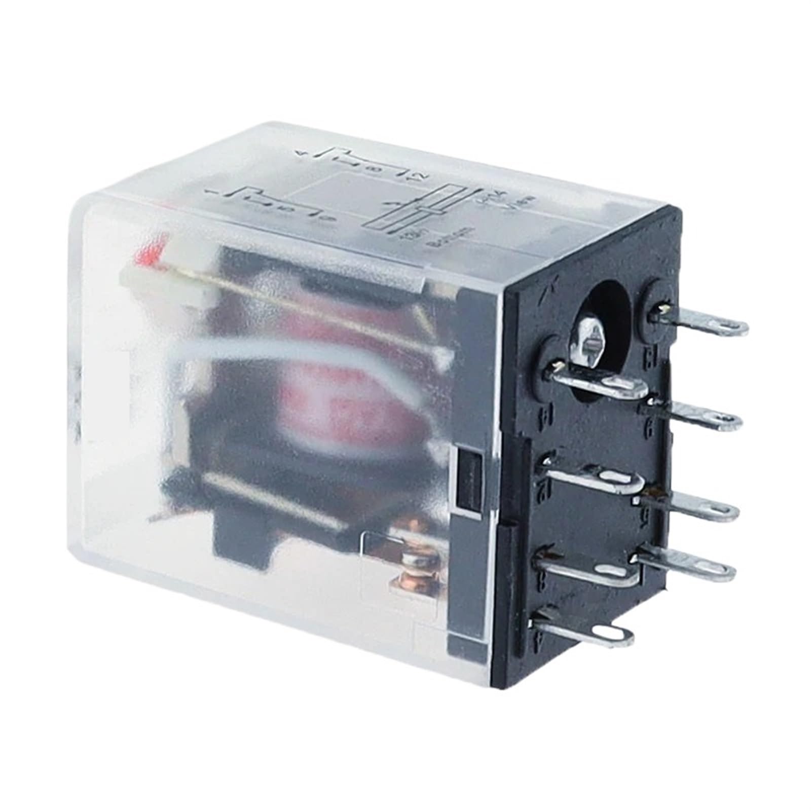 Relais MY2NJ DPDT bobine 110V DC commutateur électromagnétique avec socle