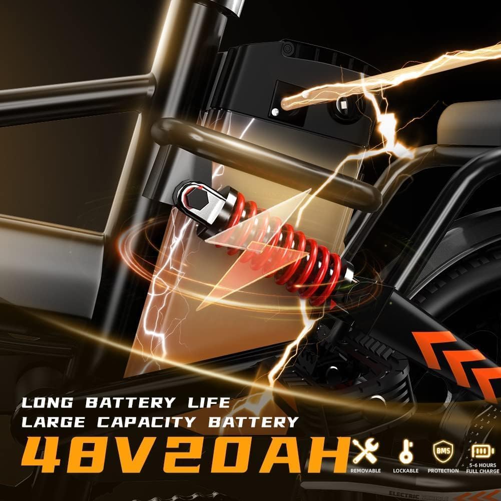 48V 20AH Removable Lithium Battery