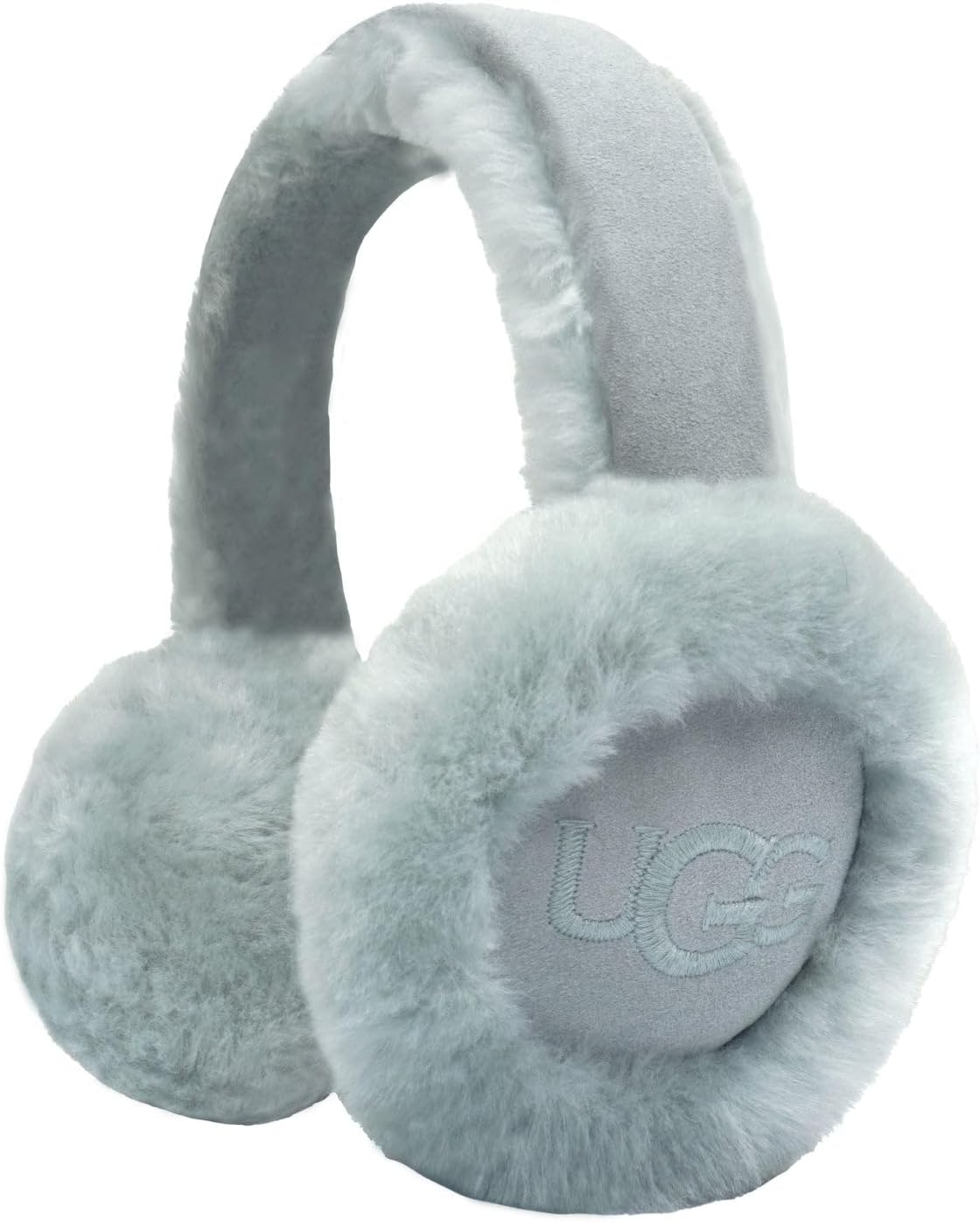 UGG Kids Earmuff with Plush Sheepskin Comfort, Snug Fit Headband - Minimalist Embroidered Logo - Warm Cold Weather Wear - Image 2