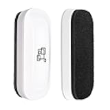 Magnetic Dry Erase Eraser, 2 Pack, for Glass Board, Calendar, Whiteboard, Office and School Supplies (Pure White)