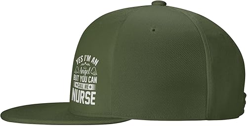 Miniatura 8 de Yes I M an Angel But You Can Call Me Nurse Nurse Snapback Hats for Men Women Baseball Cap Flat Bill Brim Hat