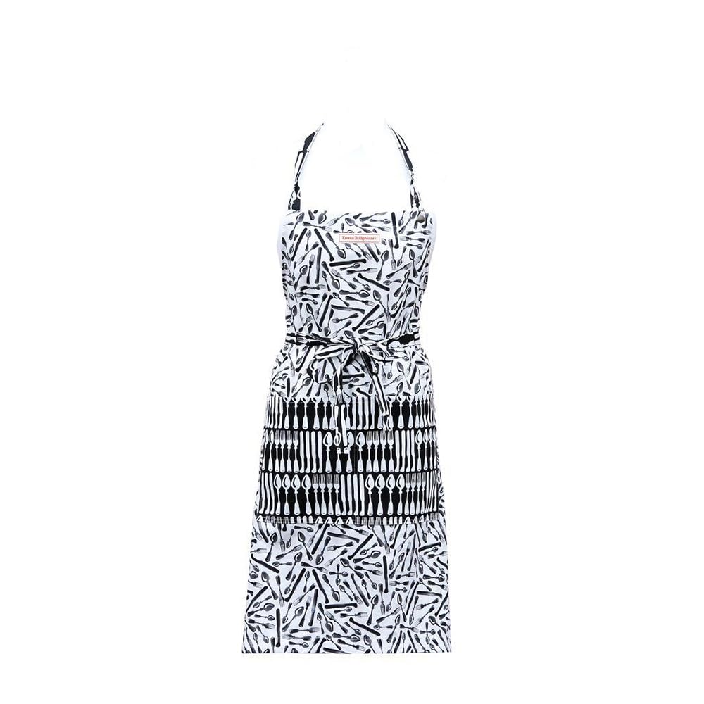 Elite Gift Boxes Emma Bridgewater - Knives & Forks Cotton Apron 815 x 885 mm