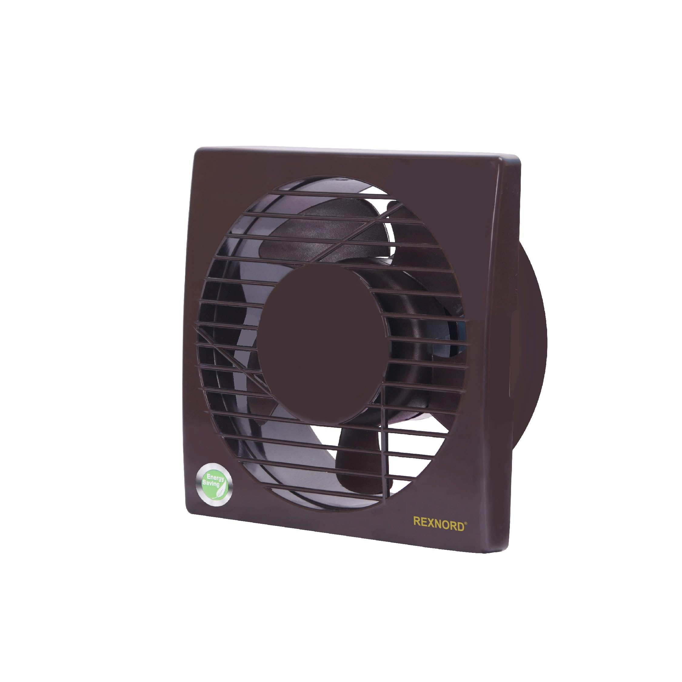 REXNORD REXVENT 150mm(6 Inches) ABS Plastic Body, 8 Watts BLDC Exhaust fans for Bathroom, Kitchen & office, Compact, Moisture Protection, Highspeed, Silent Operations,100% Copper Winding | Brown