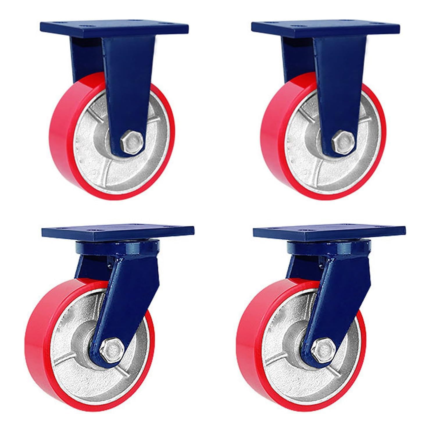 Roulettes robustes 5 pouces pour réparer un meuble lourd instable ou bloqué