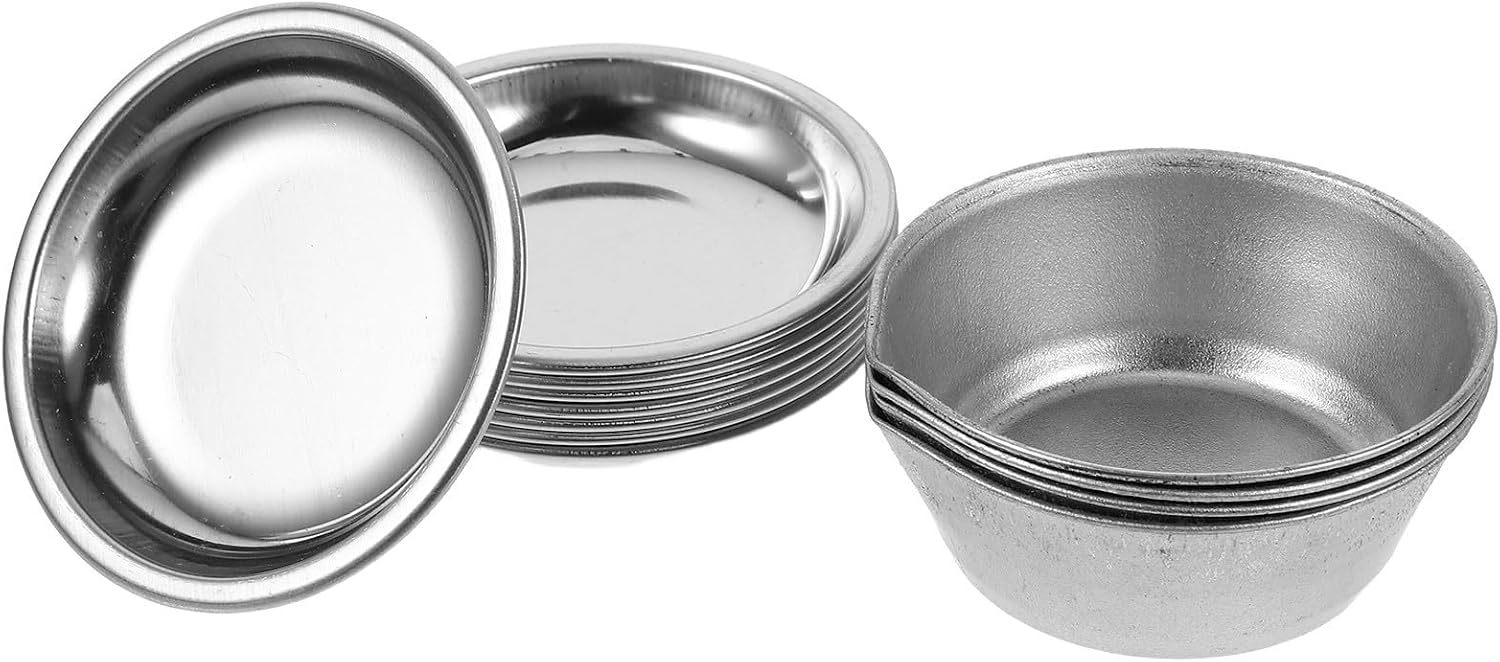 Paint Tray for Scale Model Painting with Fine Pour Spout, Round Shape, Easy to Clean, Sturdy Material, for Artists Pigment Mixing and Painting Projects
