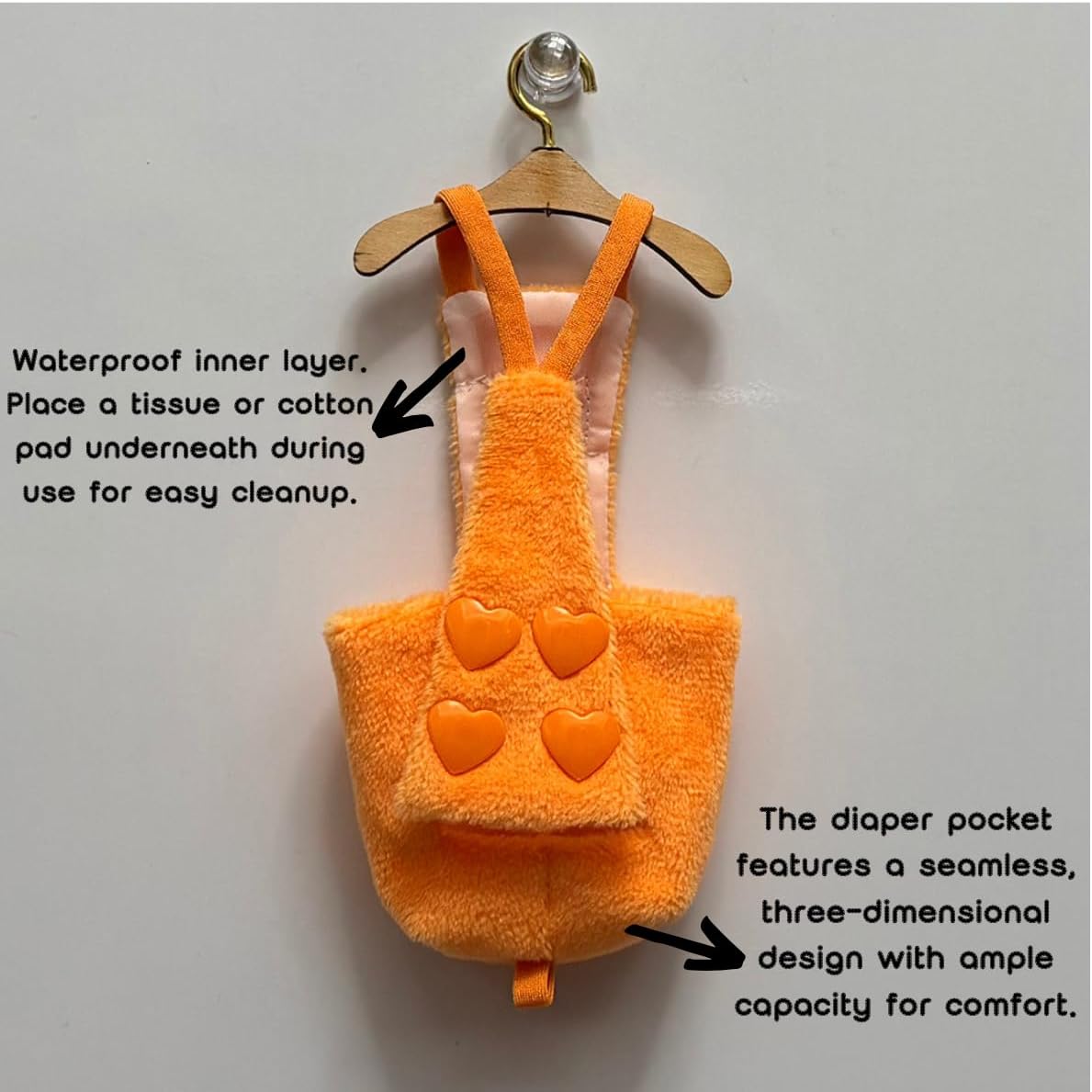 7PCS Adjustable Bird Diaper Parrot Clothes Flight Suite, Reusable Parrot Nappy with Waterproof Inner Layer, Warm Bird Urine Wet Suit Costume for Lovebird Conure African Grey Quaker (XL)