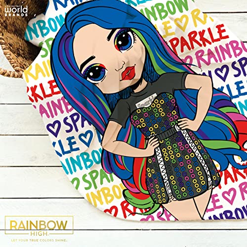 Rainbow High Official Fleece Blanket, Multicoloured - Image 2