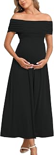 VmSlyiiOff The Shoulder Maxi Maternity Lahore, Karachi - Pakistan