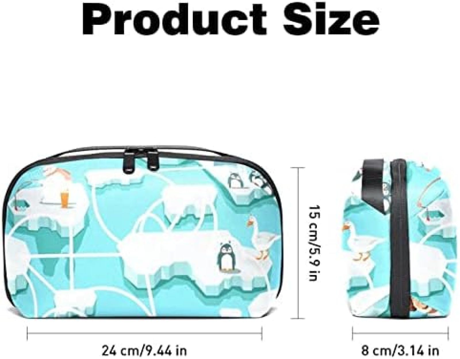 Przenośny Elektroniczny Organizer Torby-kieszonki Różowe Kółko Torba Podróżna Do Przechowywania Kabli Na Dyski Twarde, USB, Kartę SD, Ładowarkę, Power Bank, Słuchawki,Kolor4,bonny369
