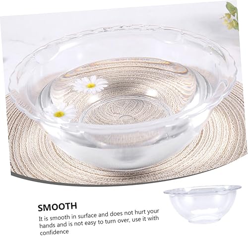 Miniatura 5 de GLEAVI Cuenco de limpieza de cara redonda para el hogar dormitorio salón Pp Material elegante 1pc