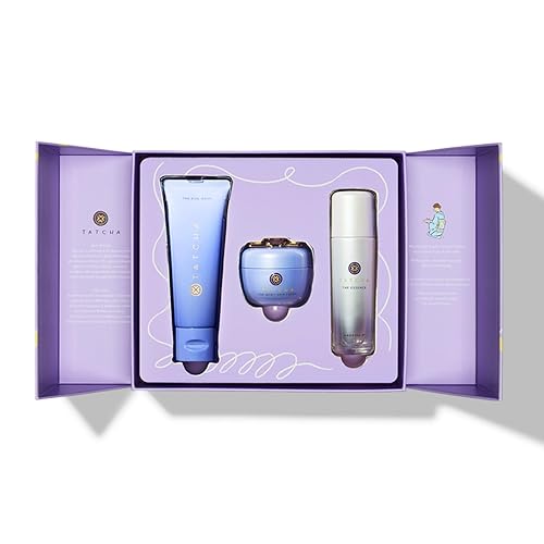 Miniatura 2 de TATCHA Set de regalo de vacaciones deliciosamente rocío - The Rice Wash, The Dewy Skin Cream y The Travel-Size Essence (valor de $177)