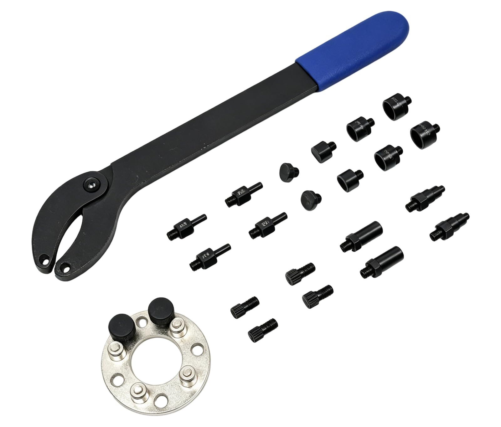 Llave de Bloqueo para Árbol de Levas, Retenedor de Poleas T10172A T10554 Herramienta Fijación Poleas, Herramienta de Fijación del Árbol de Levas, Llave de Leva Cigüeñal Compatible con VW Audi