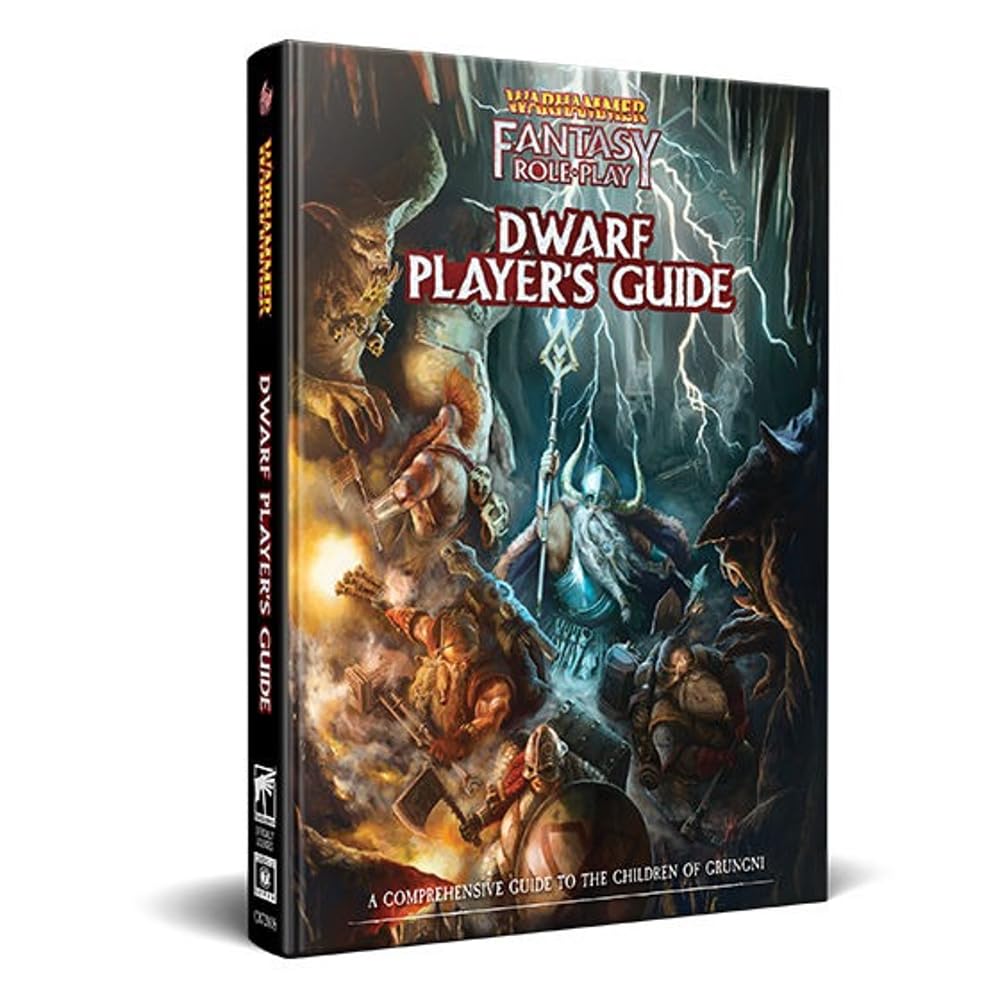 Cubicle 7, Warhammer Fantasy Roleplay: Dwarf Player's Guide - For Ages 14 and Up