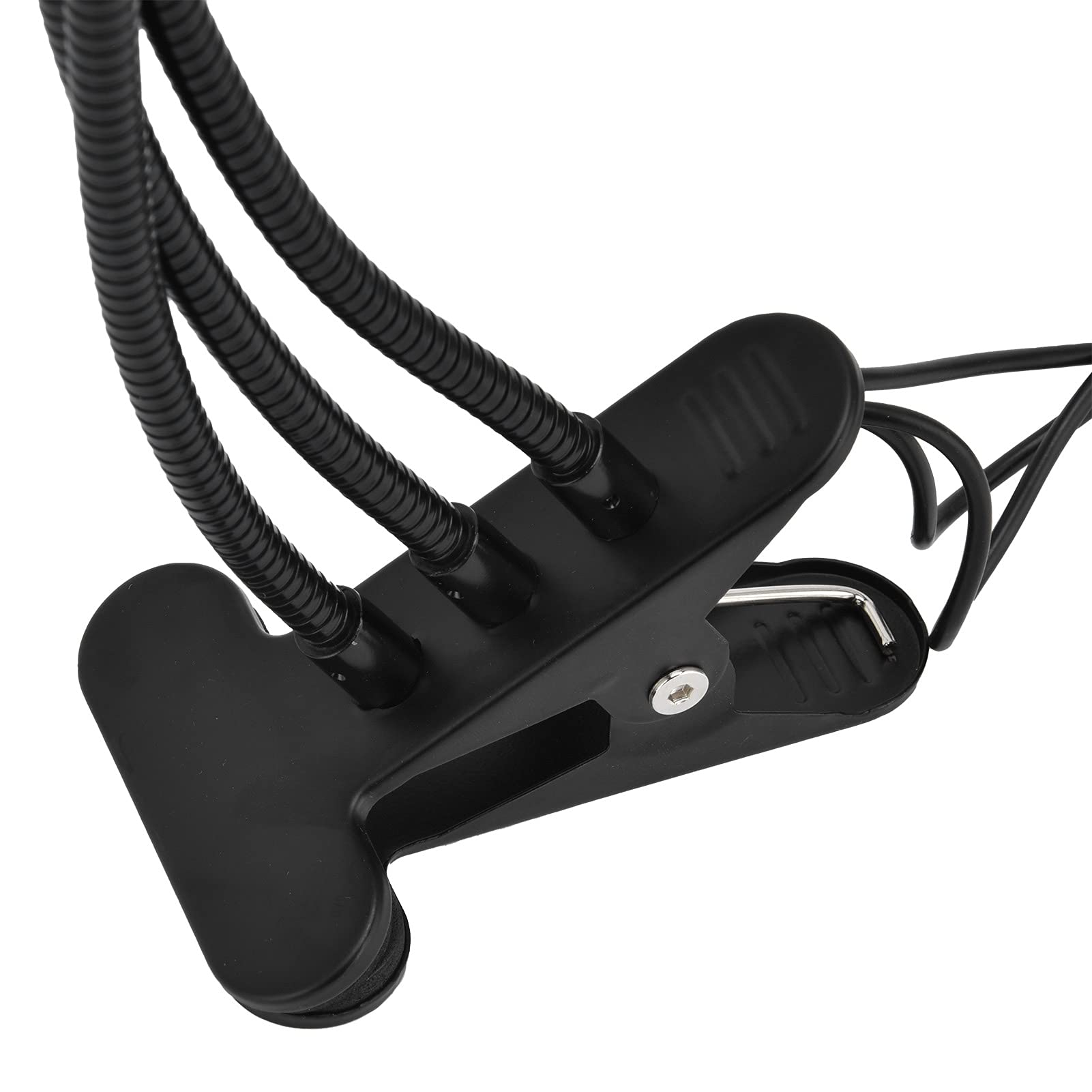 Lampada per Piante Clip-On, Luce LED per Piante con Timer, Lampada Crescita Piante 360° Regolabile, Grow Light Indoor per Serre e