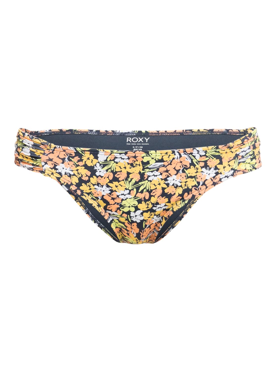 Roxy Printed Beach Classics - Braguita de Bikini de Cobertura Moderada para Mujer