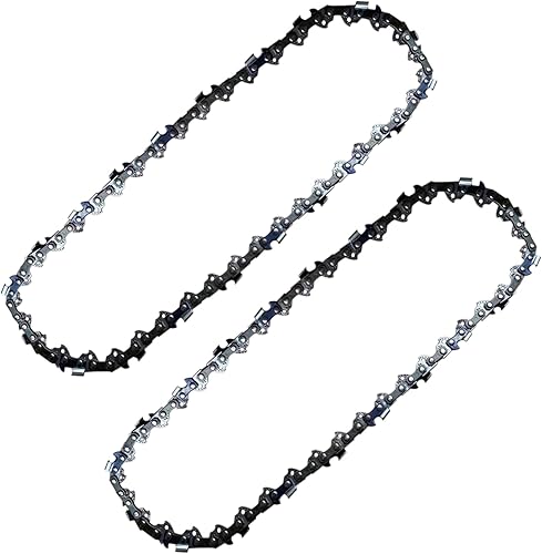 Cadena de sierra de repuesto de 2 piezas de 10 pulgadas para RYOBI P547 RY40560 RY40506BTL RY40560-CMB1 RY40560-HDG P546 P546A P2520 cadena de