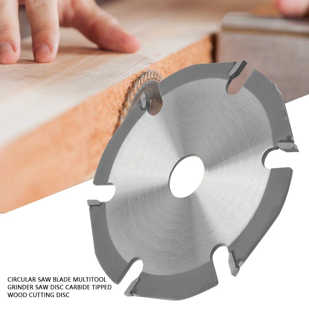 Respicefinem Practical Circular 19×16×1 Circular Multitool Grinder Saw Disc Carbide Tipped Wood Cutting Disc