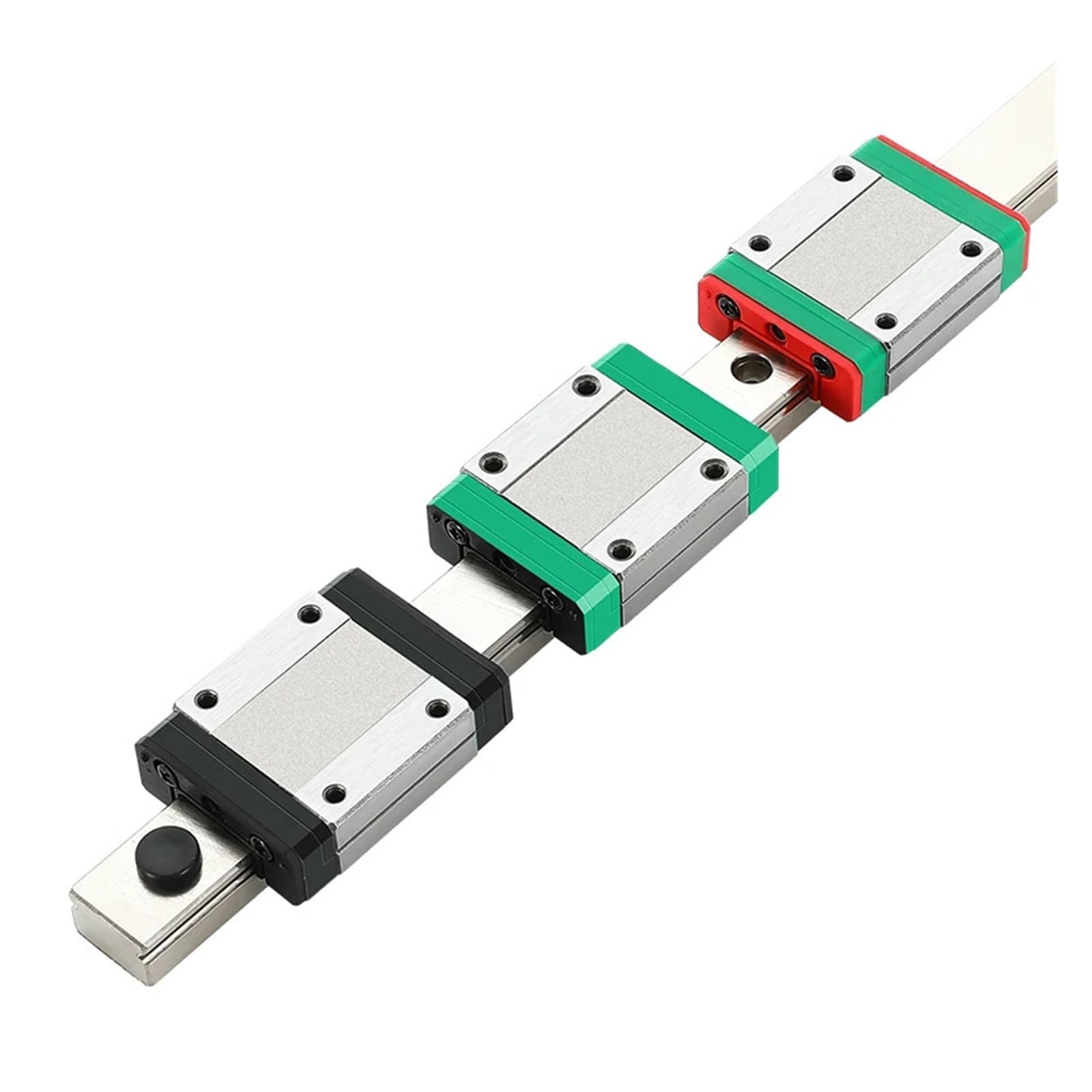 Bloque de carro deslizante MGN12C compatible con riel lineal miniatura CNC