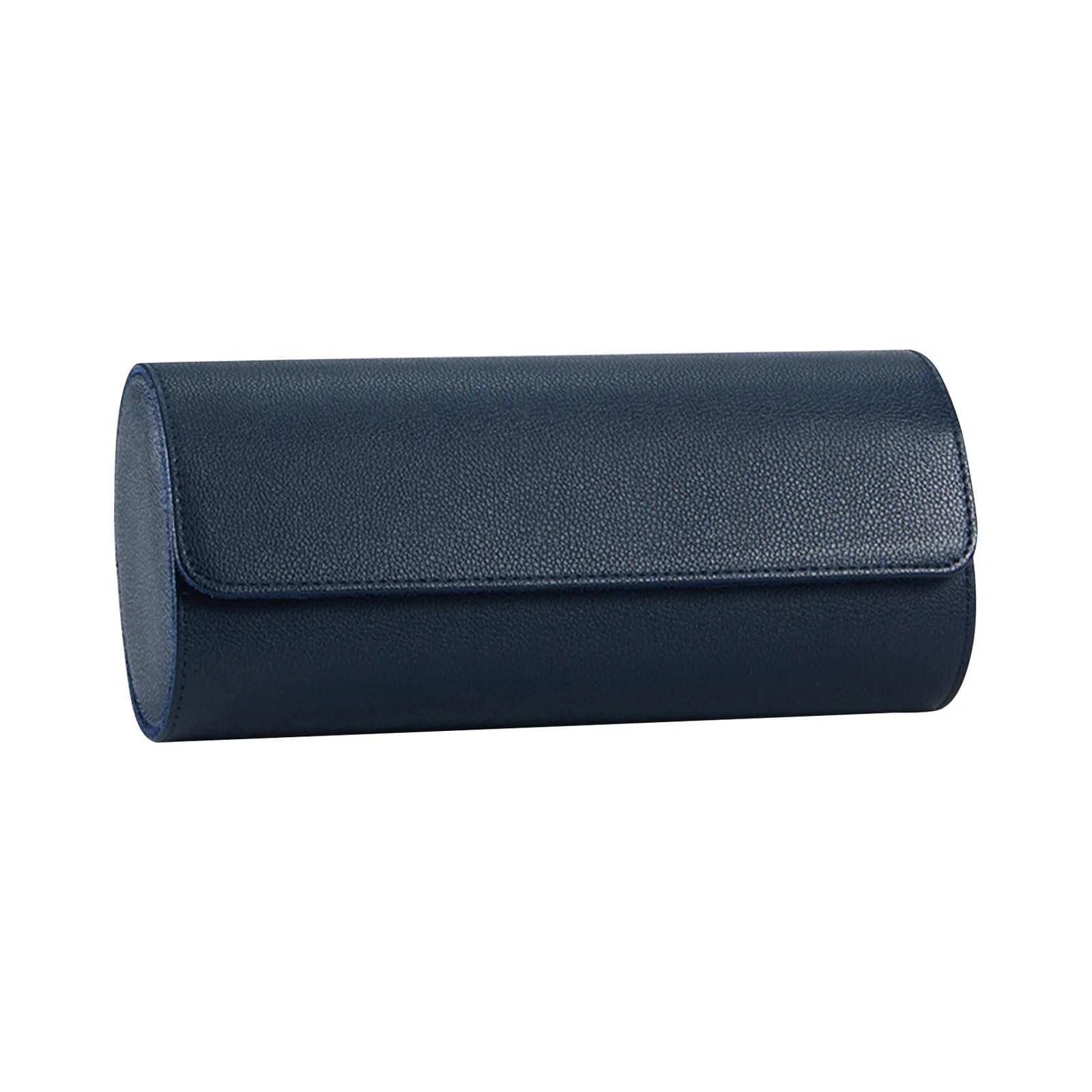 ZHSOAO 2pcs 1/2/3-Slot Watch Roll Storage Box Portable Vintage Leather Display Case Organizers for Men & Women