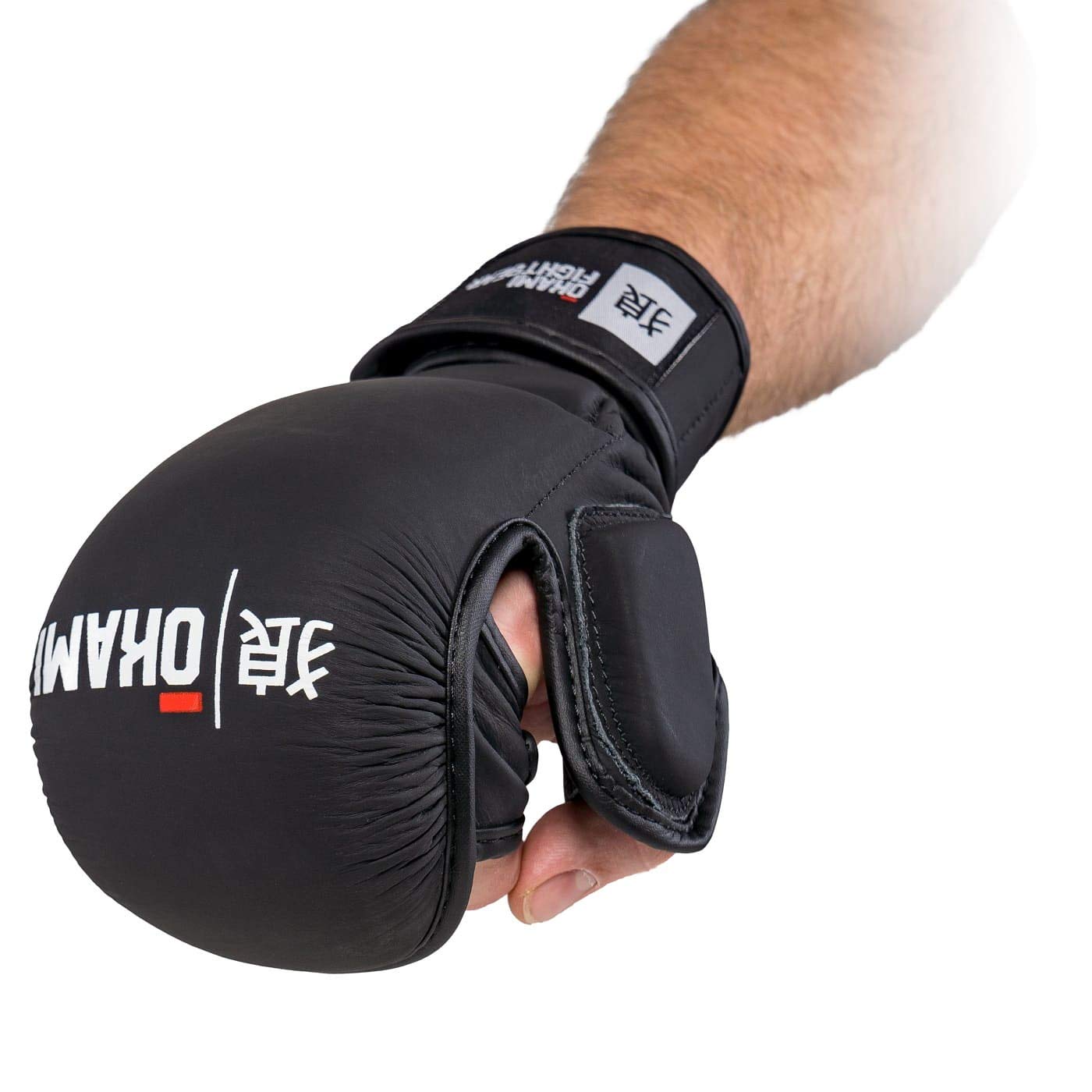 Okami Hi-Pro Sparring MMA Handschuhe Noir- Grappling Freefight BJJ Handschuhe (M)