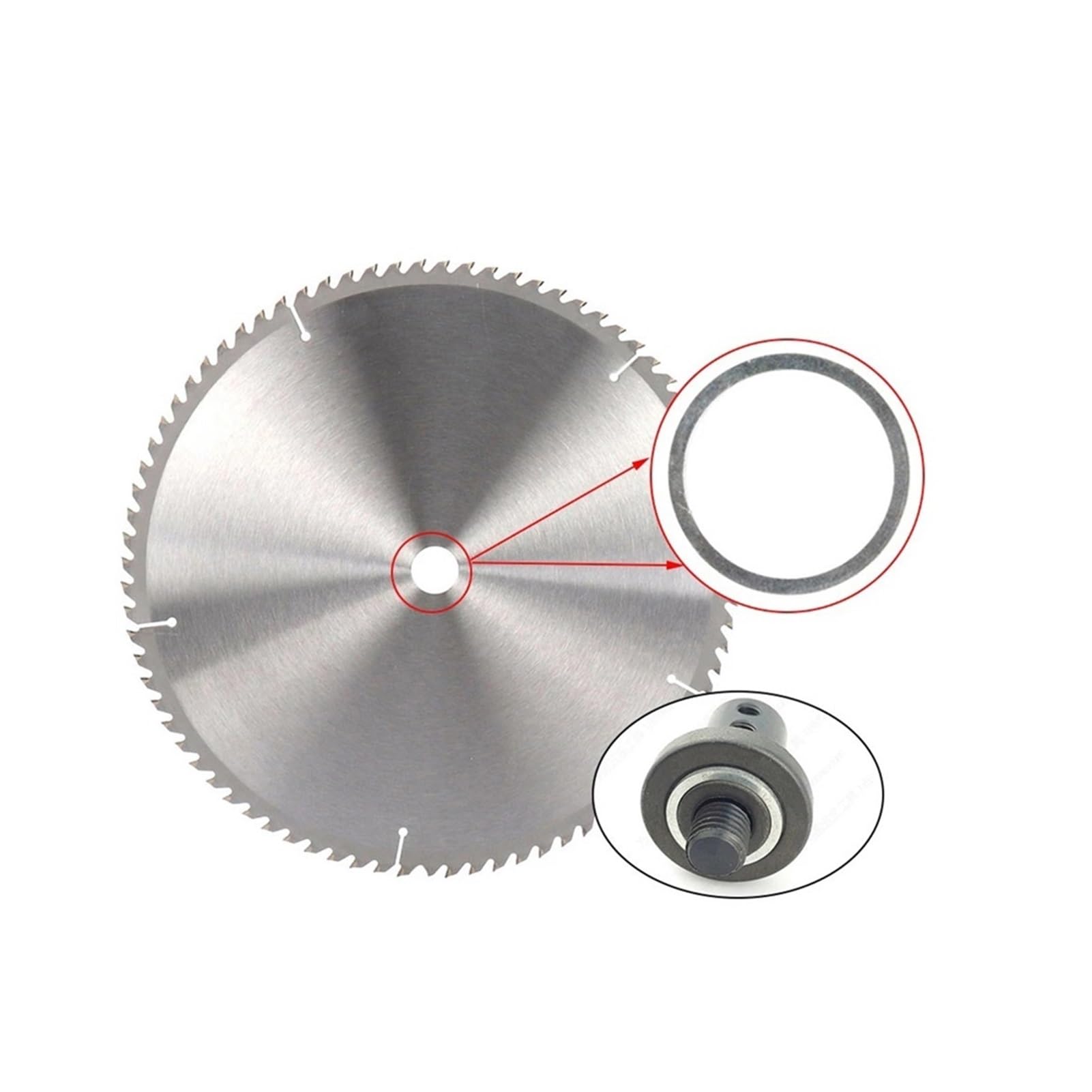 Amazon.co.jp: 6 個 16/20/22/25.4 ミリメートル丸鋸刃削減リング変換