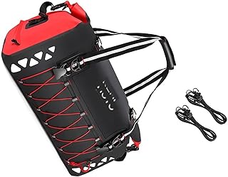 WQSM 50L Moto Borse da Viaggio Borsa Impermeabile Rider Pacchetto Universale per BMW R1250GS F800GS G310R R1150R Motociclo Parti (Color : Black)