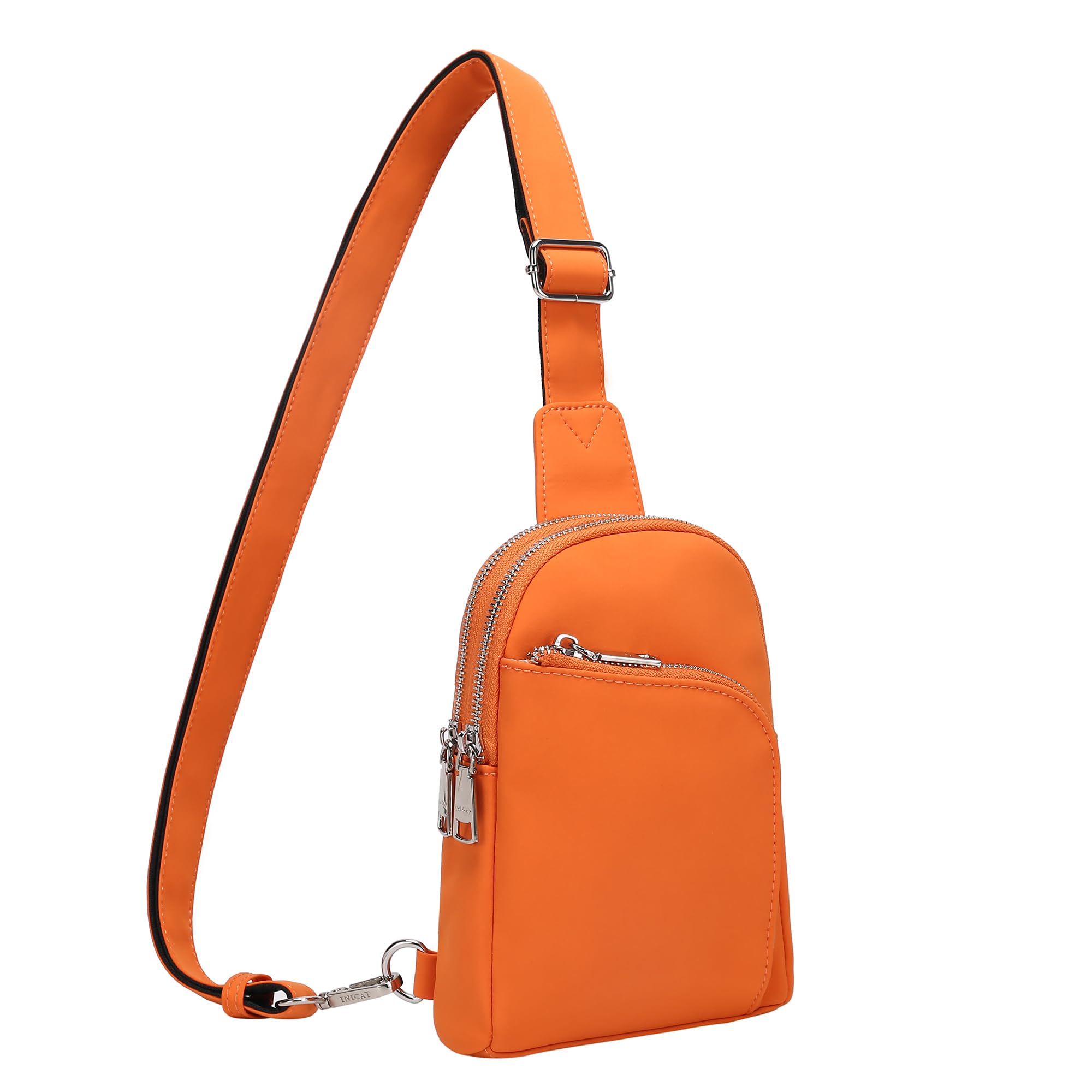 INICAT Nylon Crossbody Sling Bags For Women Small Cross Body Fanny Pack Phone Travel Purses Gifts