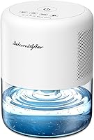 Vista 1 de Dehumidifier Small Mini Dehumidifiers for Home 44oz Water Tank 10 Colors Light 4 Timer 3 Modes Auto Shutoff Defrost Portable Dehumidifiers for