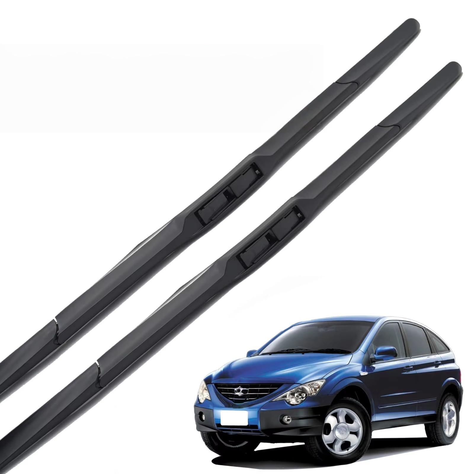 Balais d'essuie-glace SsangYong Actyon pour un nettoyage sans trace