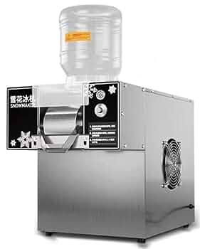 アイスマシーン Amazon.co.jp: 製氷60kg/24h 自動スノーフレークアイスマシン