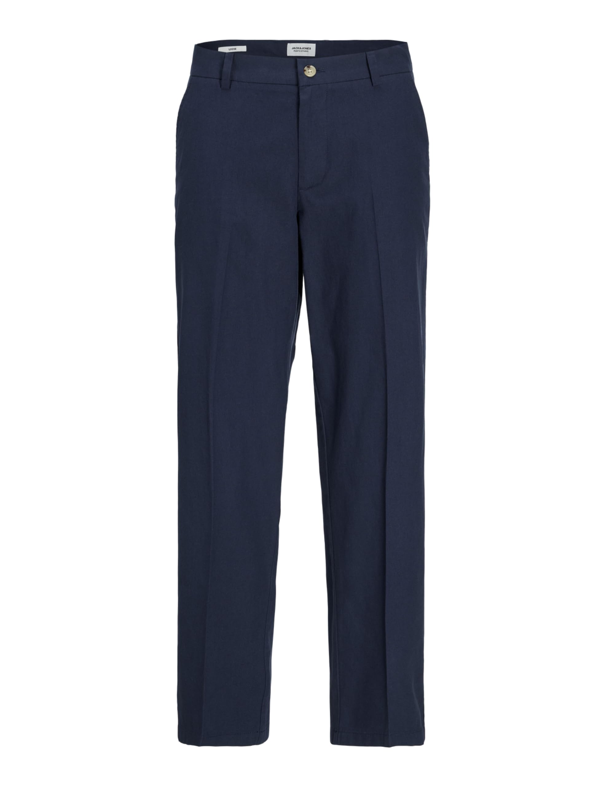 JACK & JONES JPSTKARL JJPIERRE Linen Blend Chino, Blazer Navy, 31 W/34 L