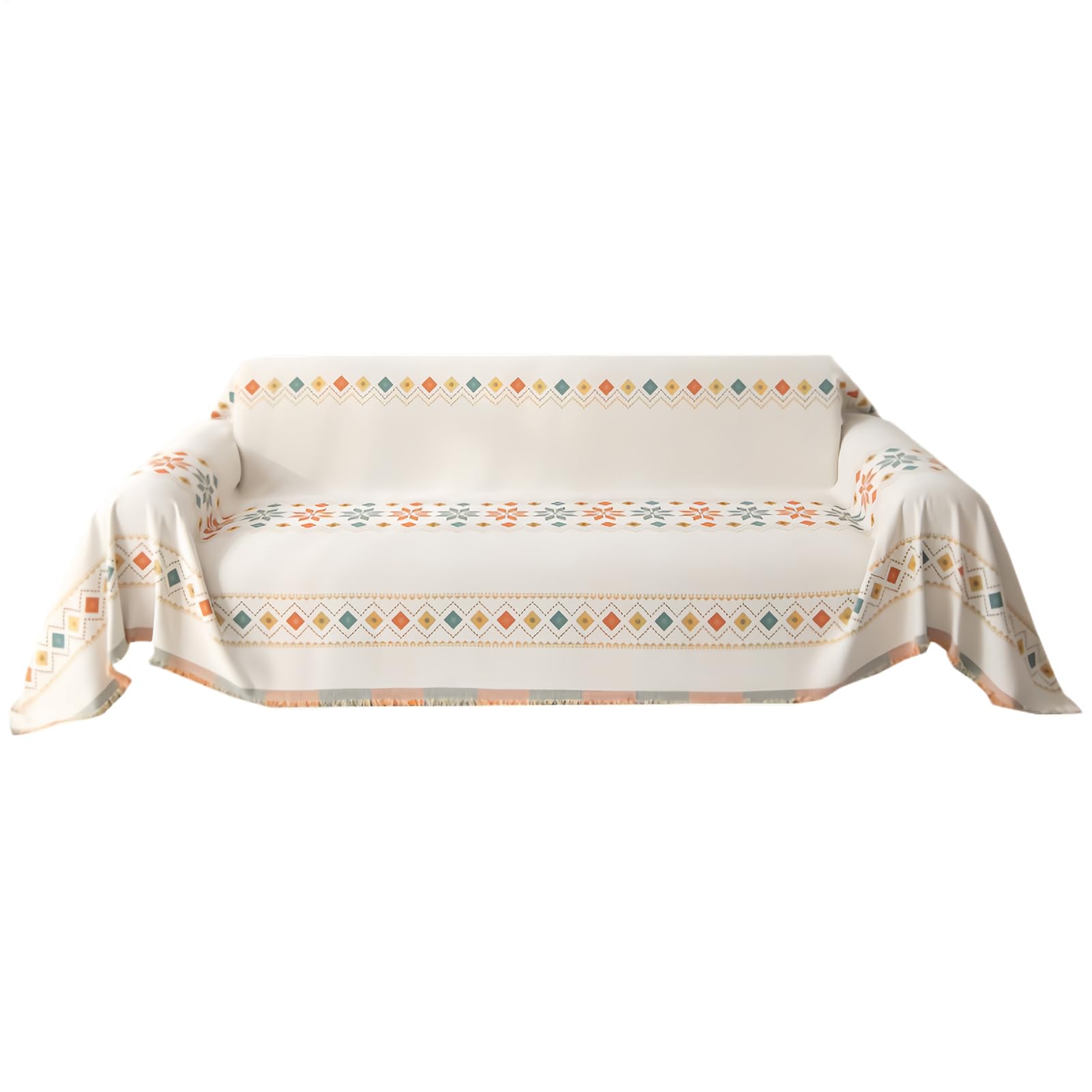 Boho Copridivano Protezioni Reversibili Per Divano 300x180 Cm | Copridivano Morbido Protettivo Per Affittuari E Proprietari, Soggiorno, Camera Da , Studio, Ufficio, Casa, Hotel