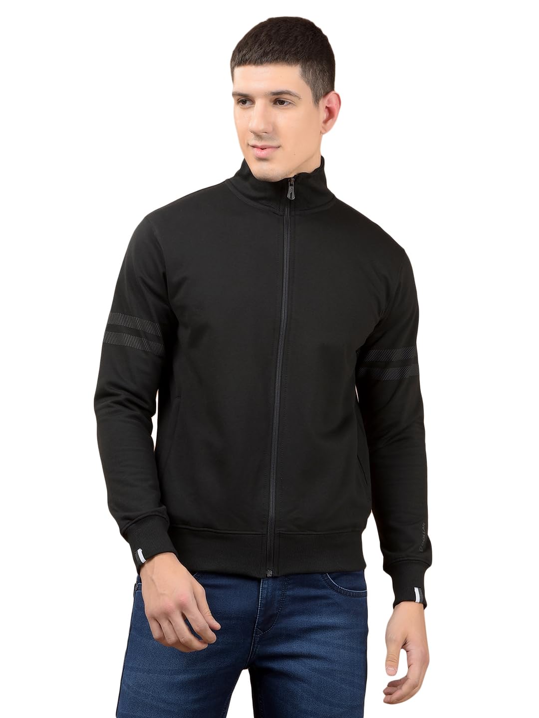 dollar Men's Cotton Rich Fleece Jacket with Full Zipper & Pockets-picture-26