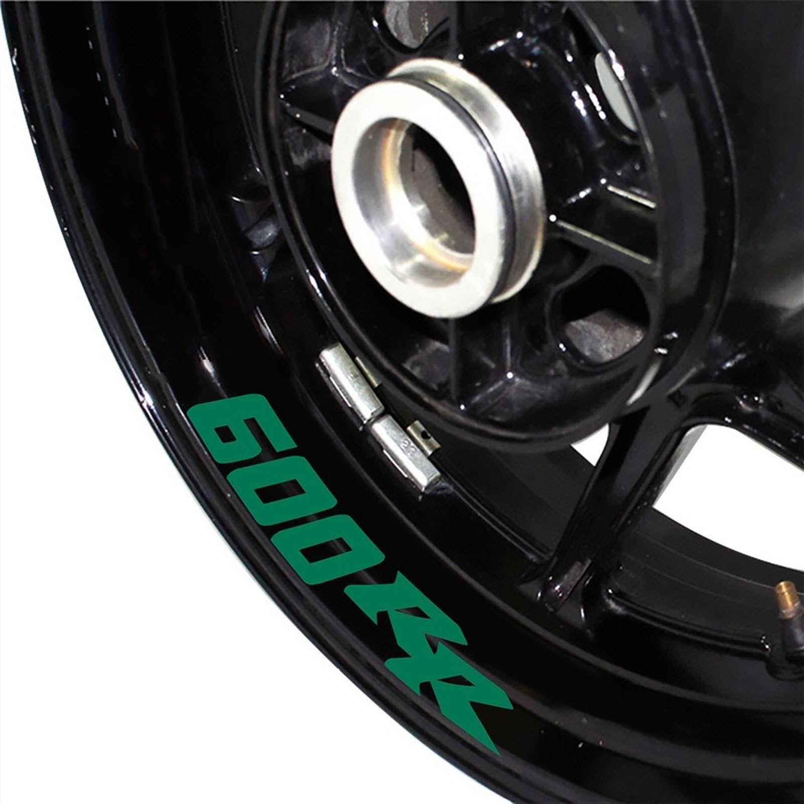 Csspdm Color6 Motorcycle Tire Waterproof Wheel Sticker Rim Personality Reflective Stripe Suit For Cbr600rr Cbr 600Rr(Color6)