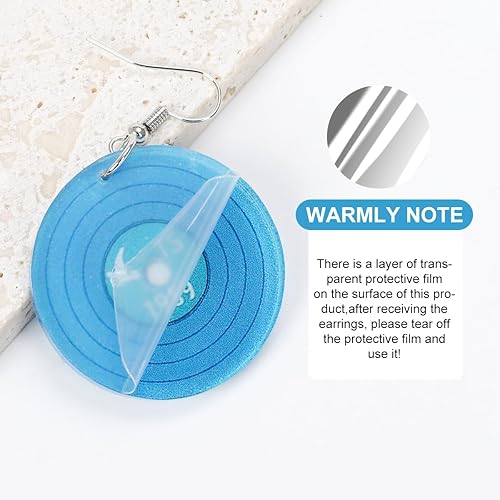 Miniatura 5 de Aretes inspirados en el cantante 1989 TS Inspired Pendientes para los fanáticos de la música regalos para los amantes de la música, regalos de