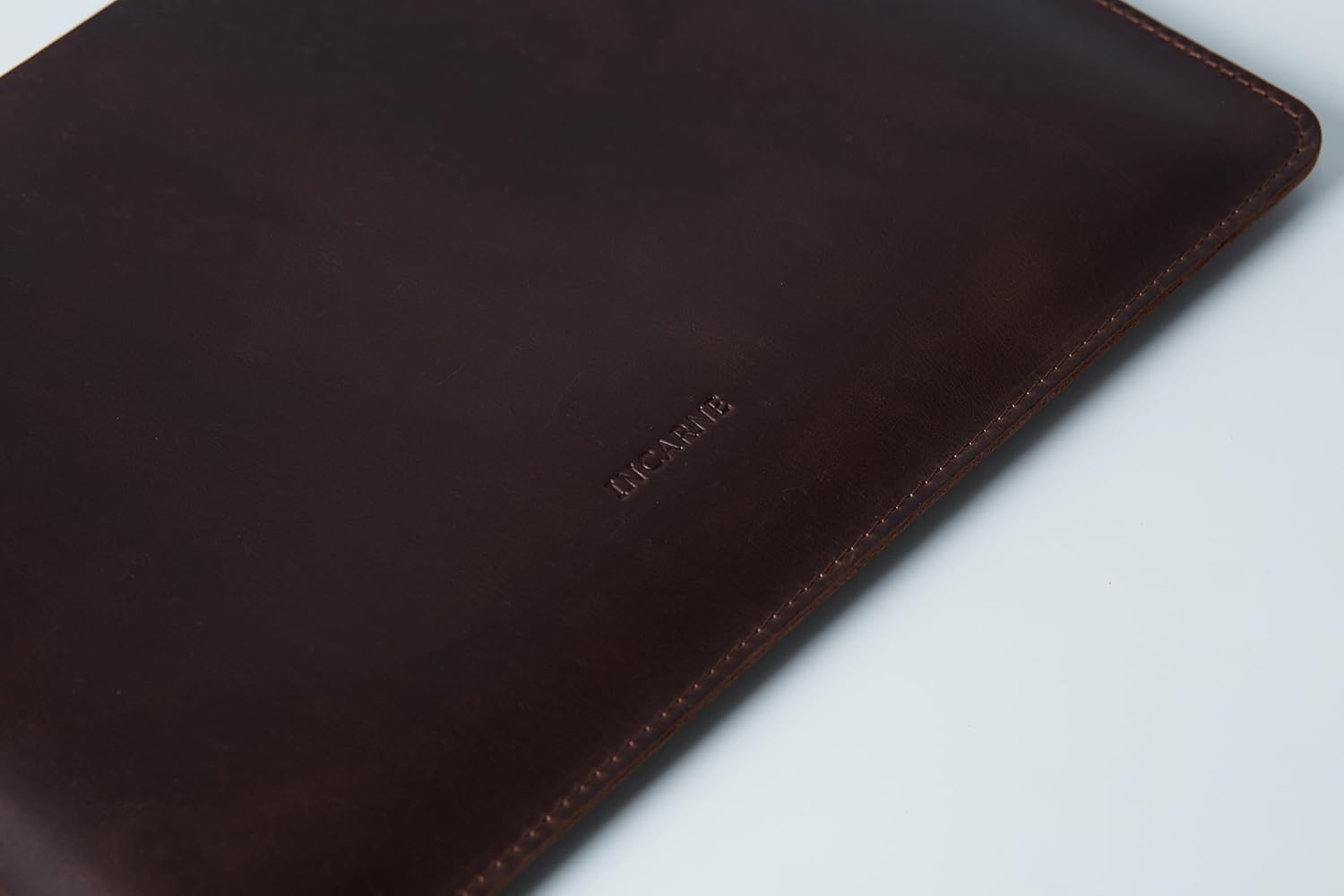 Leather Laptop Case 13" Sleeve for MacBook Air 13 inch 2025 - Brown PC Case - Carrying Protective Cases Compatible with MacBook 13" Air/Pro M1 M2 M3 M4 MAX PRO A2338 A2681 А3113 A3240 A2337, Brown