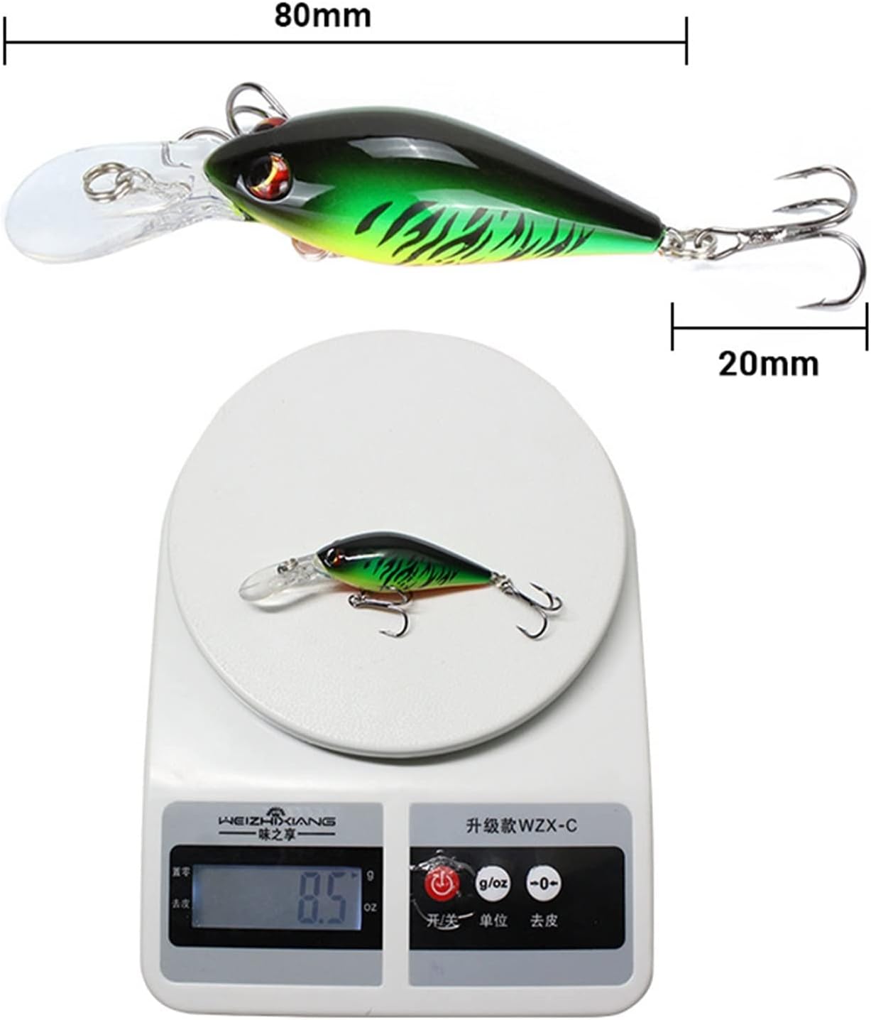 10pcs 8cm 8.8g Minnow Fishing Lures Lifelike Hard Bait Isca Artificia Crankbait Wobbler Topwater Plastic Bass Trolling Bait Freshwater Saltwater Fishing Tackle