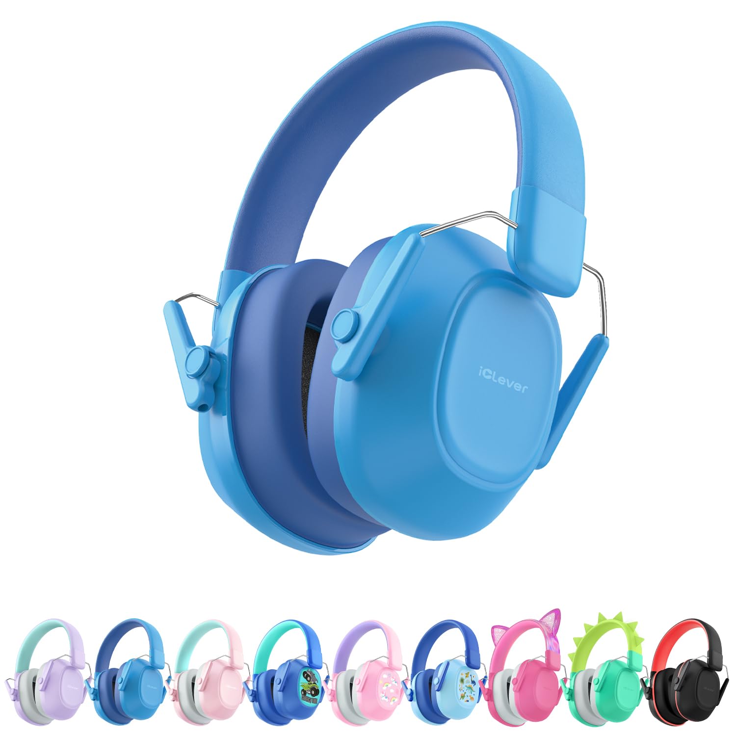 Noise Cancelling Headphones for Kids Adults, SNR 29dB Safety Noise Reduction Ear Muffs for Autism Sensory &Concentration Aid, Ear Hearing Protection for Fireworks/Event/Monster Truck/Concert